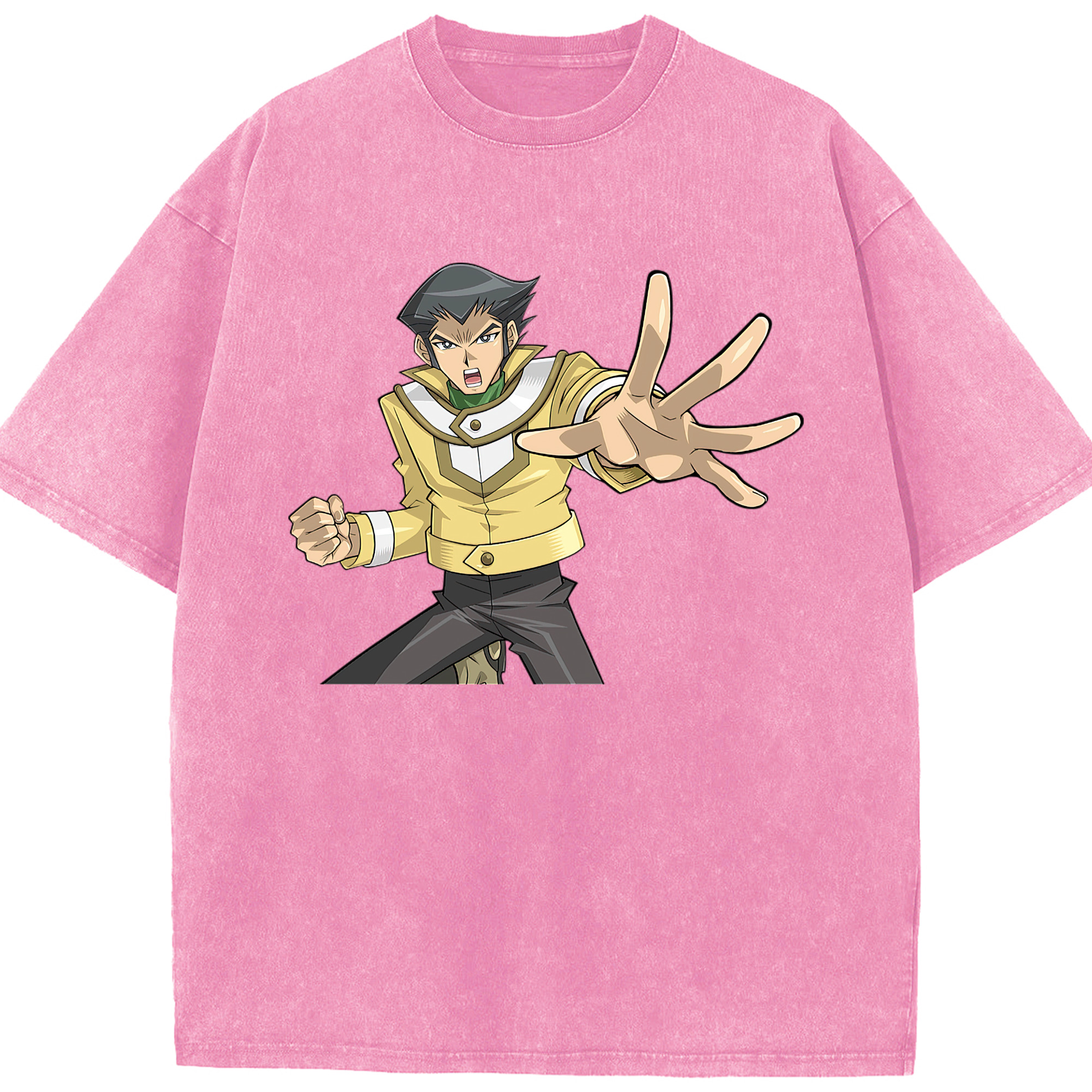 （画像用） 遊☆戯☆王 Yu-Gi-Oh! 綿100% ヴィンテージ風 半袖Tシャツ（フロントプリント）
